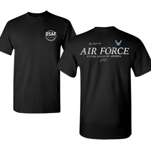 Vintage Air Force 1947 Shirt – USAF Military Graphic T Shirt, Retro Fly Fight Win Tee, Air Force Veteran Apparel, Patriotic USA Cotton T Shirt