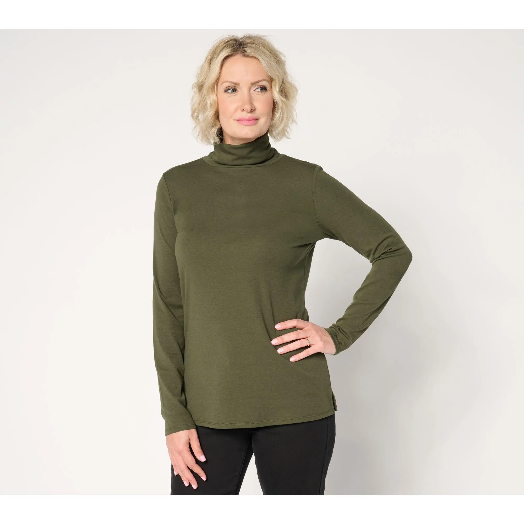 Belle by Kim Gravel TripleLuxe Turtleneck