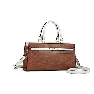 MKF Collection Colby Satchel Bag Stylish Vegan Leather Elegant Purse by Mia K