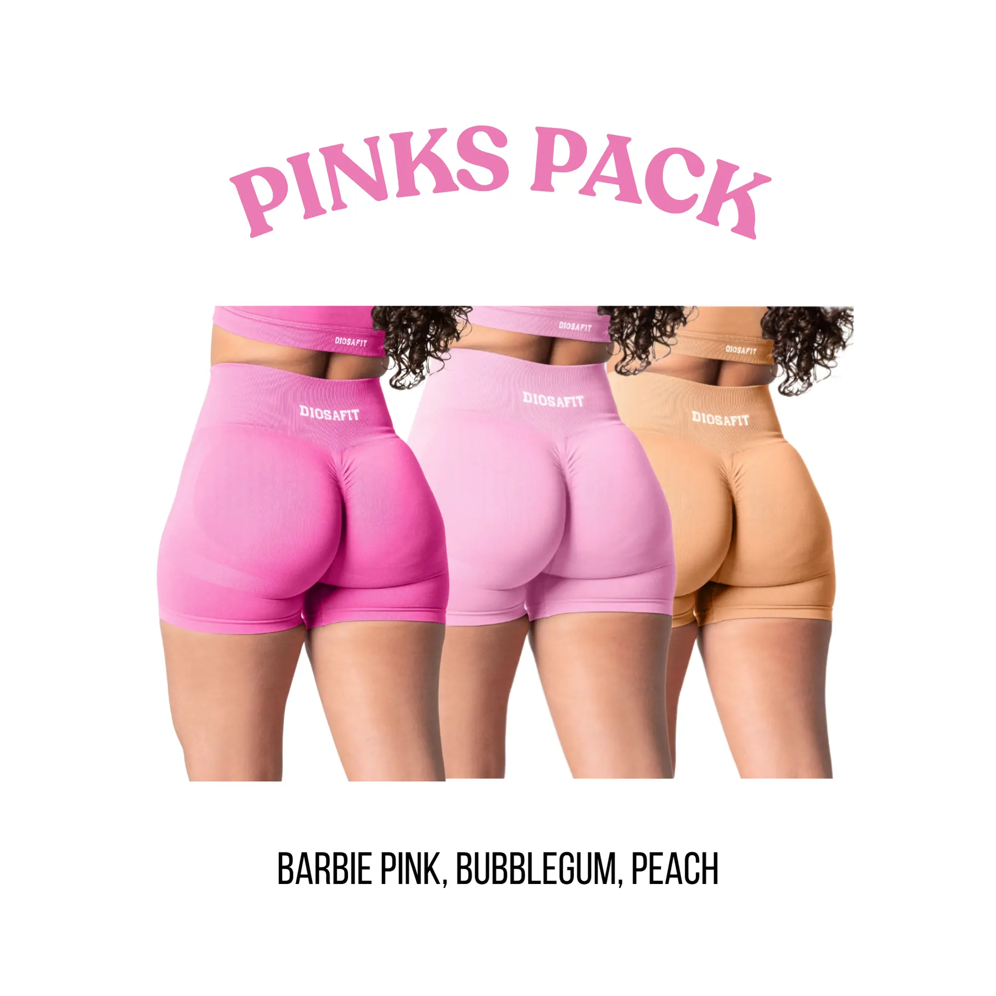 3 Pack Radiant Short Short 4"