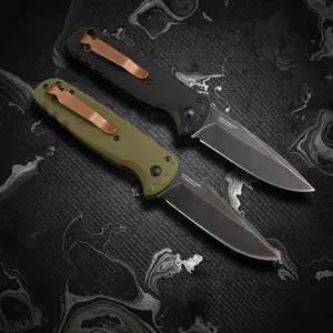Premium Pocket Folding EDC Tool with Durable D2 Steel,G10 Handle;Smooth One-Hand Use for Everyday Carry; Reliable Outdoor Gear for Daily Tasks, Hiking, Camping,Travel,Fishing and Working . Practical, High-Quality Gift Choice for Men
