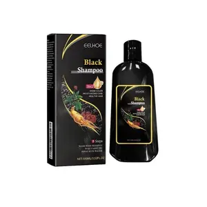 Black Hair Shampoo, Natural Extract Hair Shampoo, Moisturizing, Hydrating & Smoothing Hair Care Product for Men & Women, Christmas Gift