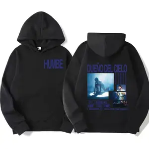 Humbe Dueno Del Cielo 2026 World Tour Hoodies Men Women UnisexLoose Long Sleeve Hoodie Fashion Hip Hop Streetwear Sweatshirt GJM