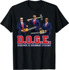 Funny D.O.G.E. (Department of Government Efficiency) DOGE T-Shirt
