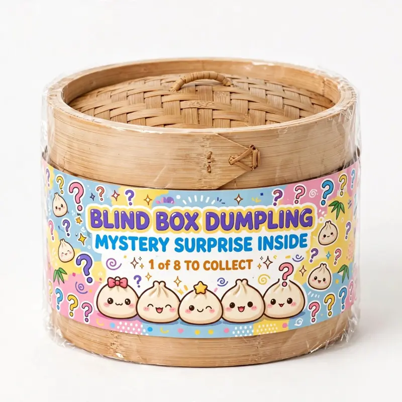 3 pc blind dumpling light up mystery box