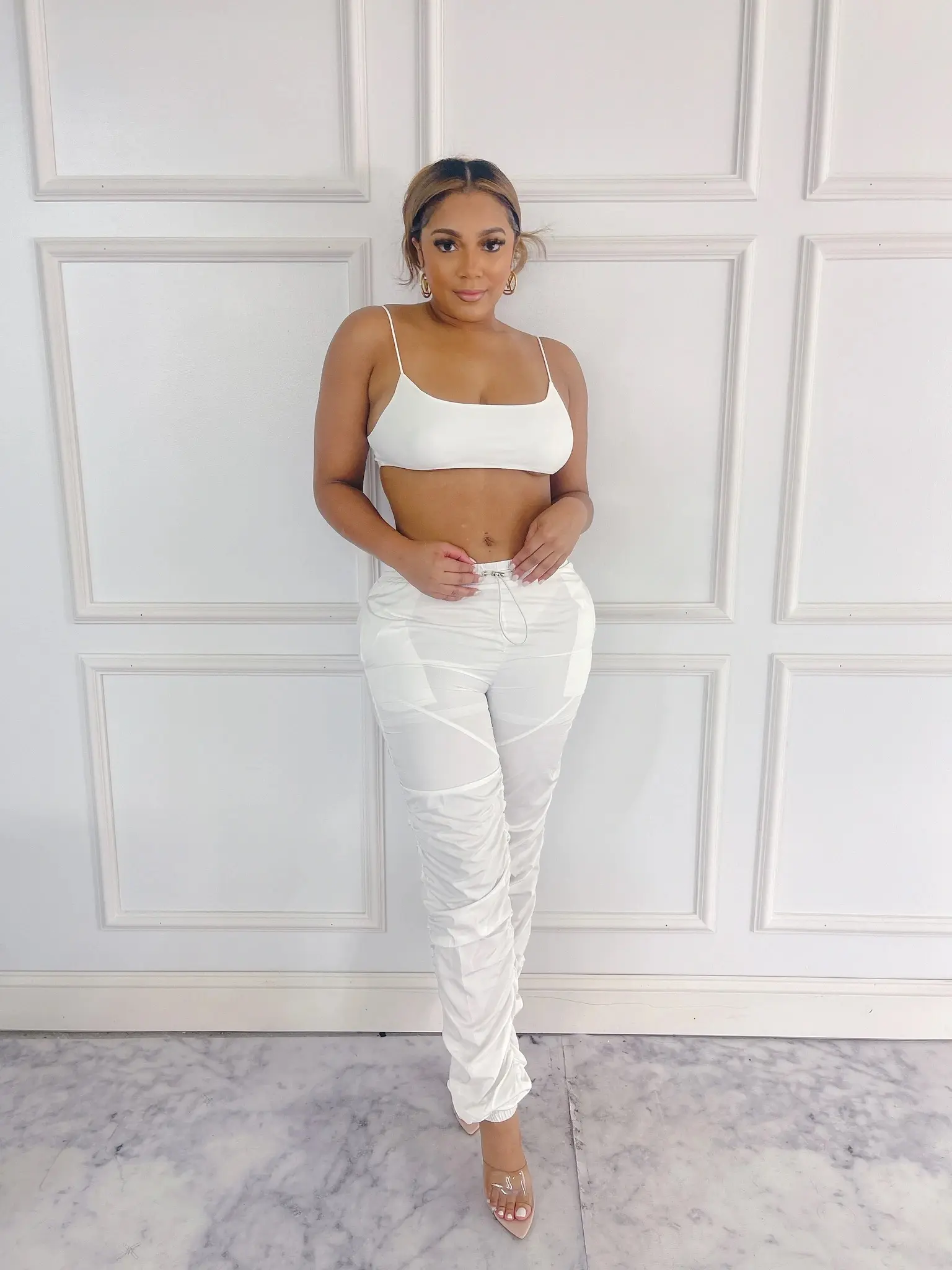 White 2 Piece Bra Set