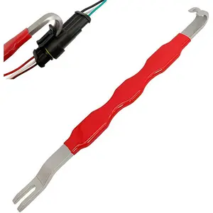 Car Electrical Terminal Connector Separator Tool, Straight and Dual-Head Design, Multi-Vehicle Compatible, Versatile Electrical Disconnect Pliers