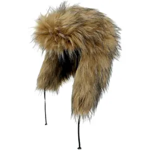 Y2K Faux  Russian , Soft, Warm Winter Trapper  with Earmuffs for Men and Women