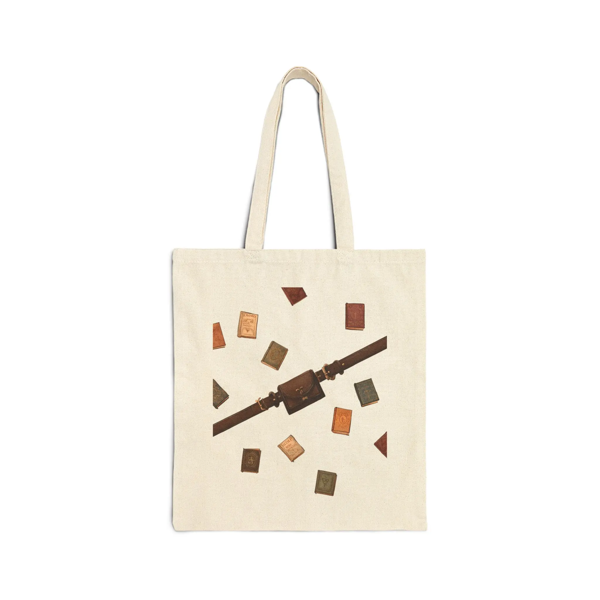 Arm Yourself With Words Magical Book Bandolier Canvas Tote Eco-Friendly Shopping Bag, Gift for Art Lovers, Casual Tote, Unique [...]