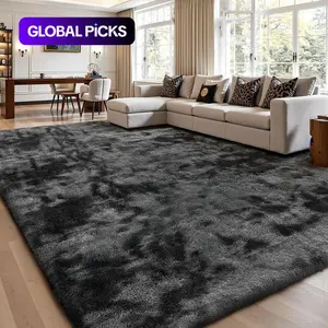 Modern Long Shag Rug, Shaggy Rug, Polyester Fiber Rectangular Carpet for Living Room & Bedroom, Home Use, Multiple Sizes Available, Contemporary Rugs #GLOBAL PICKS
