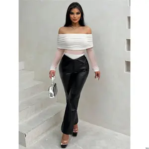 Summer For Color s Zolique Women Solid Off - Shoulder Bodysuit Fashionable