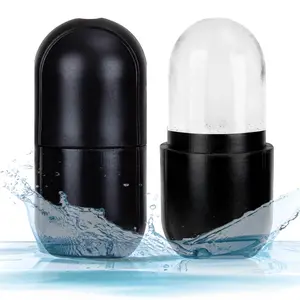 Face Ice Roller for Puffiness Relief, Soothing Reusable Facial Massager Tool, Face Lifting Roller, Skin Care Accessory for Face & Eye Area Treatment