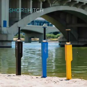 ShoreHitch Boat Anchor. Redefining sand anchoring with innovative, durable, and customizable solutions. Proudly made in the USA! Rust and corrosion proof. Salt water or fresh water.