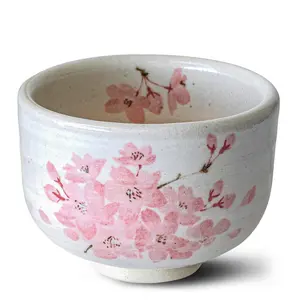 Maruyoshi Sakura Clay Matcha Bowl