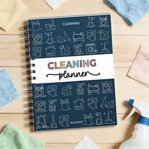 ADHD Cleaning Planner for Adults Women, Cleaning Schedule and Checklist Notebook, Cleaning and Organizing Planner, Daily Weekly Monthly Schedule Household Cleaning Checklist Planner