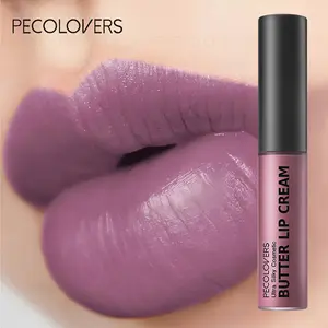 1pc Moisturizing Butter Lip Gloss, Matte Finish, Quick Drying Without Leaving a Residue In The Cup, Moisturizing And Hydrating, Water-Resistant And Sweat-Proof, Suitable For Daily Makeup, Suitable As a Gift For Women On Special Occasions, Hydrate