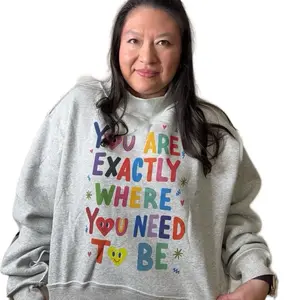 Jen - Your Exactly where you need to be Reversible Mockneck Sweatshirt