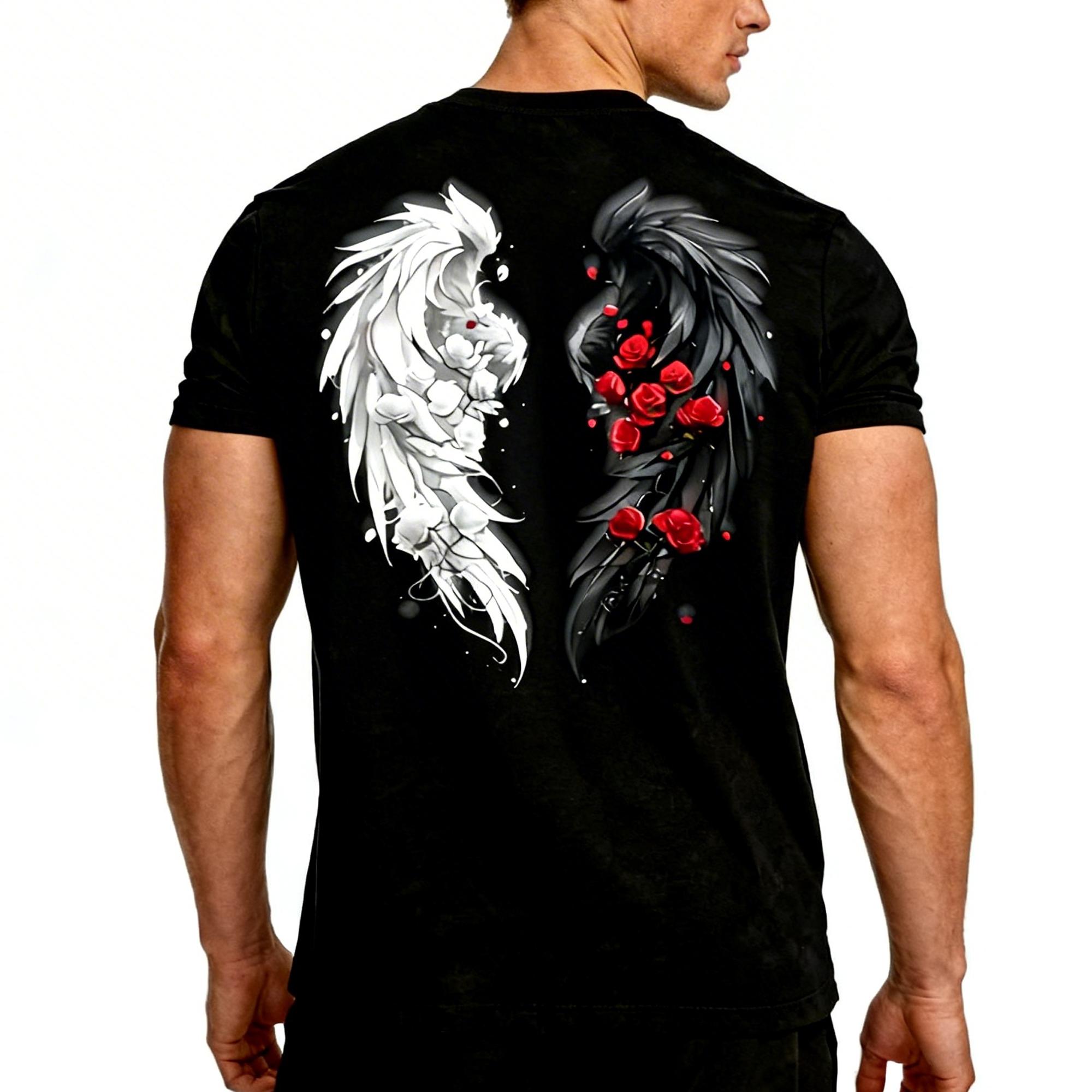 Archangel Michael Winter Apparel x Flame Sword x Shield x Justice Scale Archangel Michael T-Shirt St. Michael Archangel x Flame Sword T-Shirt Washed Church Apparel Gym Tank Tops Christian Religious Jesus Apparel