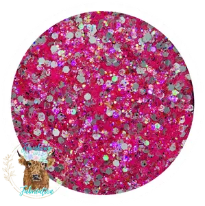 "Bougie Babe" Custom Mix / Polyester Glitter / Tumbler Glitter / Neon Pink Glitter