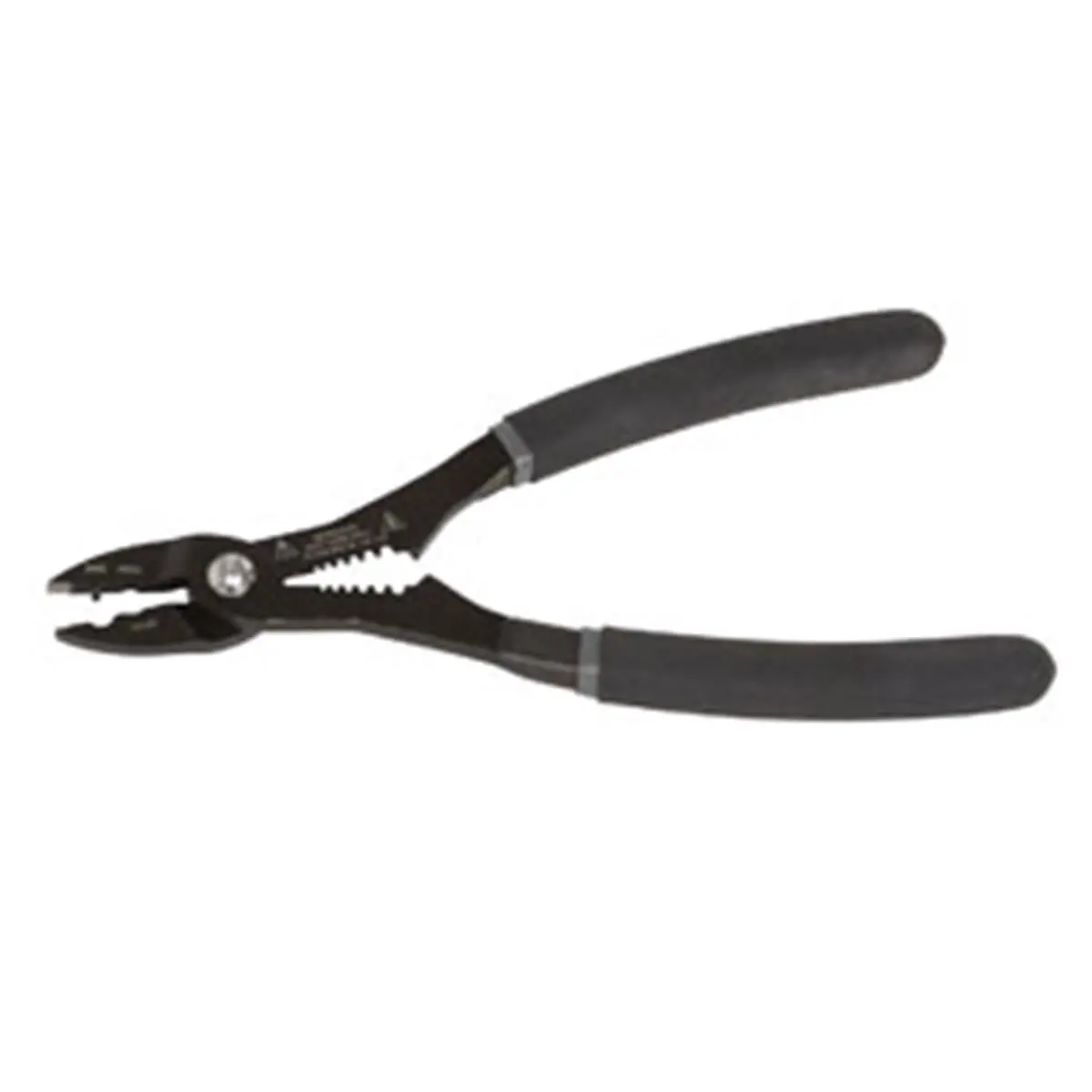 212 MAIN Multi Function Pliers - Red Metal Tool with Wire Gauge Key for 14-24 Gauge Wire Stripping, Crimping, Fishing Use, Gauge 14-24