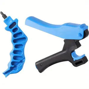 2-in-One Drip Irrigation Tubing Hole Punch Fitting Insertion Tools Drip Tube Hole Punch for Easier 1/4" Inch Fitting & Emitter Insertion (Pro Punch Tool Sets)