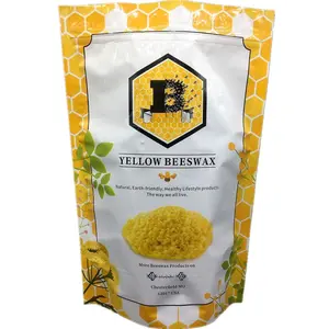 Yellow Beeswax Pellets - 2 lb
