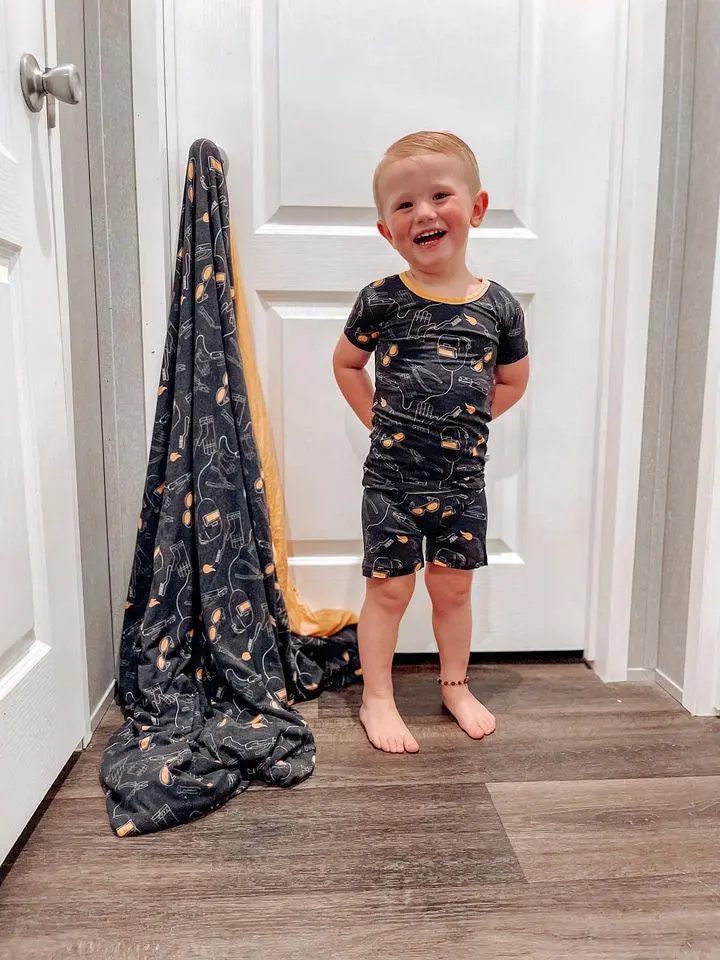 Sparks Fly Bamboo Blanket Sparks Fly Bamboo Blanket