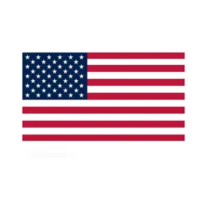 6 Pack USA Flag UV DTF Stickers – 4x2” Waterproof, Veteran-Sourced, For Any Surface (Car, Cup, Laptop & More)