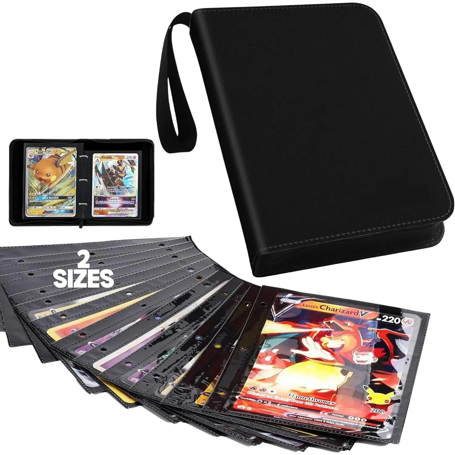 50 card binder UP Pokemon TCG 9pkt PRO-Binder Lucario main image 0