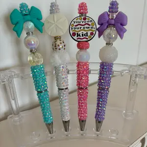 Rhinestone Beaded Pens- Claim Live