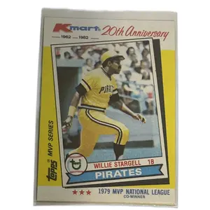 Willie Stargell 20th Anniversary baseball card