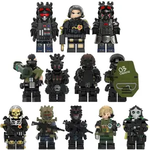 GAME Delta Force Bricks Wei Long Mini Action Figures Bricks Toys Gifts Children Building Blocks For Gifts