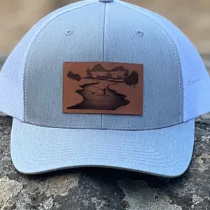 Fishing on the Deschutes River--=%2=- unisex=%2=----=%2=- hat=%2=-- unisex hat