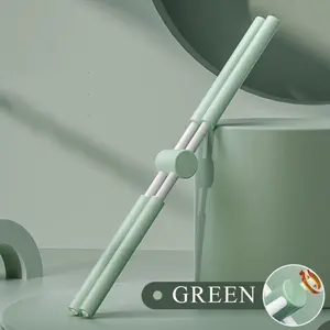 ‌Yoga Pilates Back Extender Adjustable Stick for Stretching Posture Corrector Back Pain Relief Durable Home Gym Equipment Stability Comfort Support‌ Fitness Bar Shoulder Opening Convenient Compact Size Back Alignment