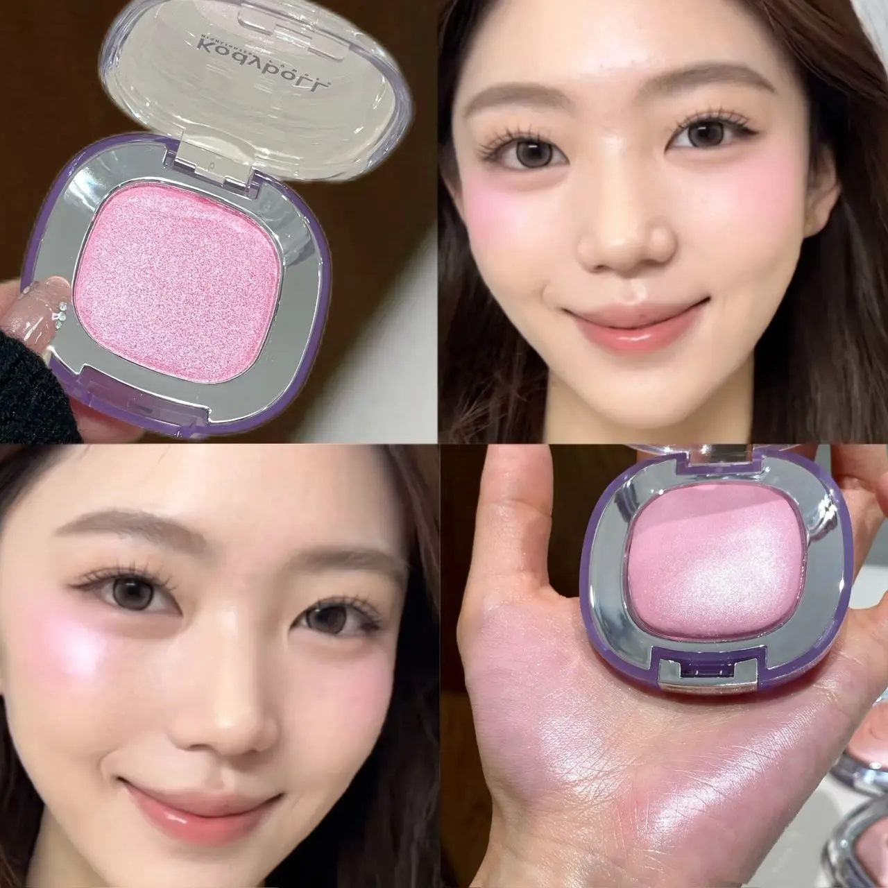 Dewy radiant finish, lightweight and seamless. 2-in-1 blush and highlighter naturally brightens cheeks for a healthy glowing glam look. Long-lasting, smudge-proof, ideal for parties, dates and daily wear. Cheek Tint