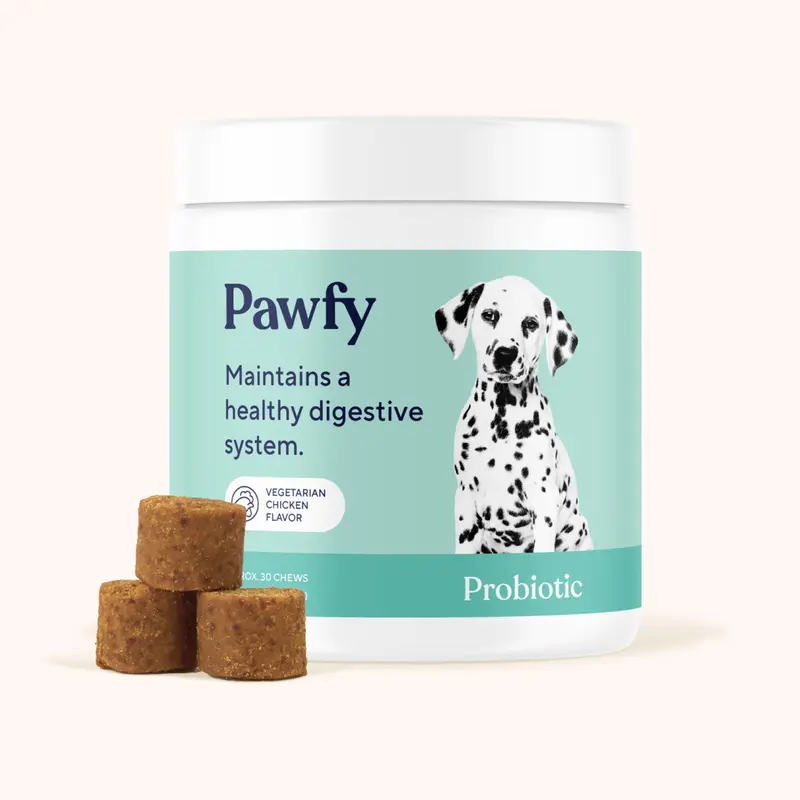 Dog Probiotic Chews with Turkey & Bacon - Daily Probiotics for Dogs, Supports Digestive Health & Overall Well-being
