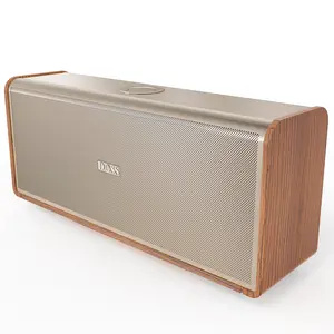 DOSS SoundBox Ultra Bluetooth Speaker with 2.1 Sound Channel Audio 80W Superior Sound Deep Bass Two DSP Technologies 18H Playtime Smartphone Active Subwoofer Speaker Bluetooth Gold Card Compact Stereo USB-OutdoorFun