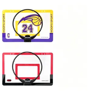 Indoor Basketball Hoop for Kids, Door Mount Office Basketball Hoop, Mini Basket for Teens and Adults, Includes 3 Balls