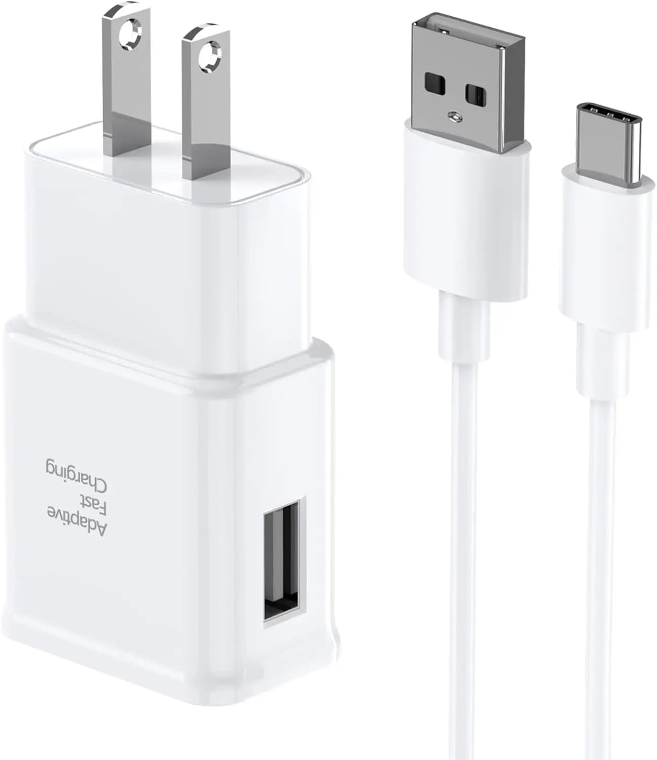 for  Fast  Cord 6FT Type C Charger USB Wall Charger Block  Fast Charger for Galaxy S9 S10 S10+ S20 S21 S22 S23 S24 S25 Plus/Ultra/FE,A55/A54/A56/A16/A15/A14/A25/A35,Note 20/10/9