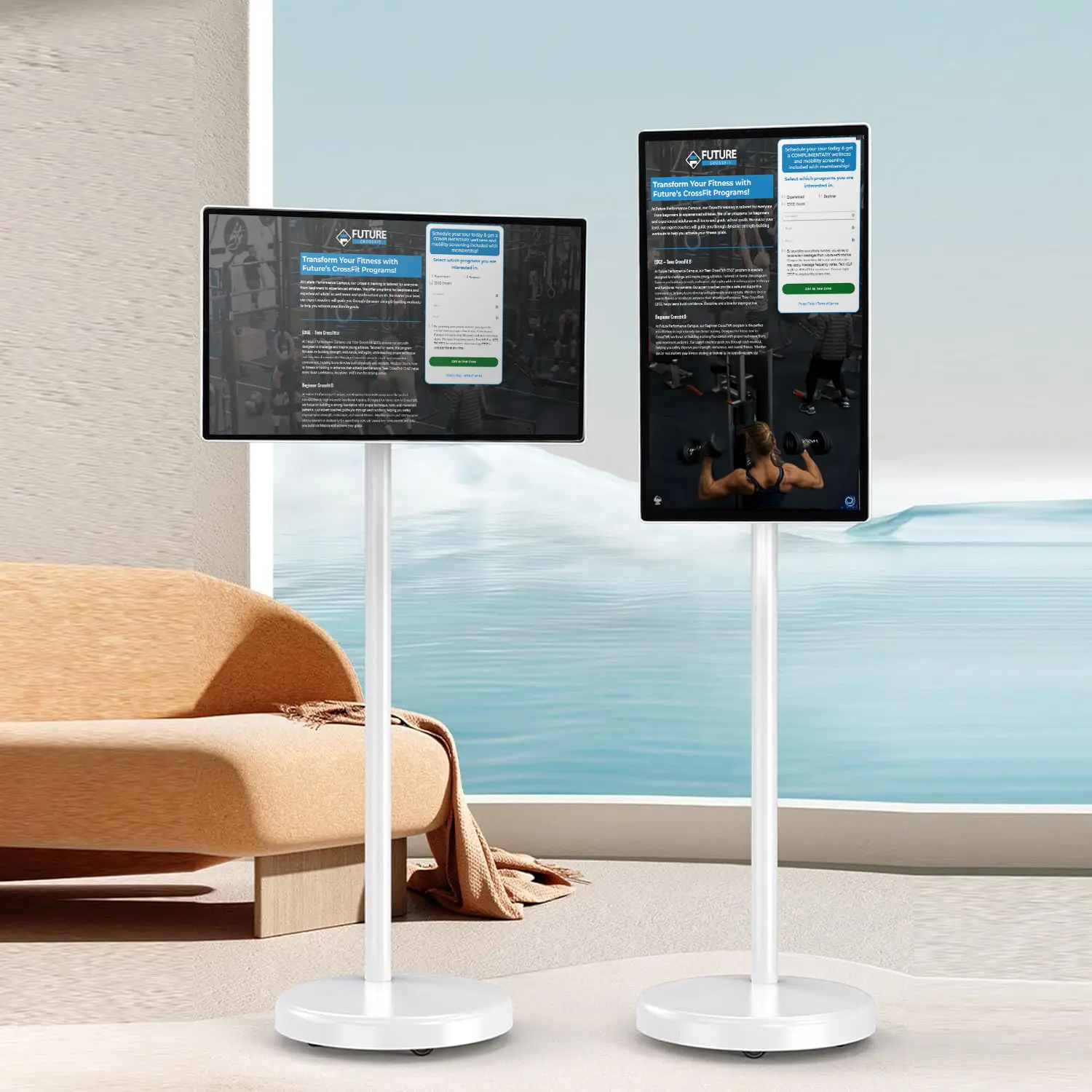 PrintAVizion TouchTab Pro - Portable Tablet & Smart TV
