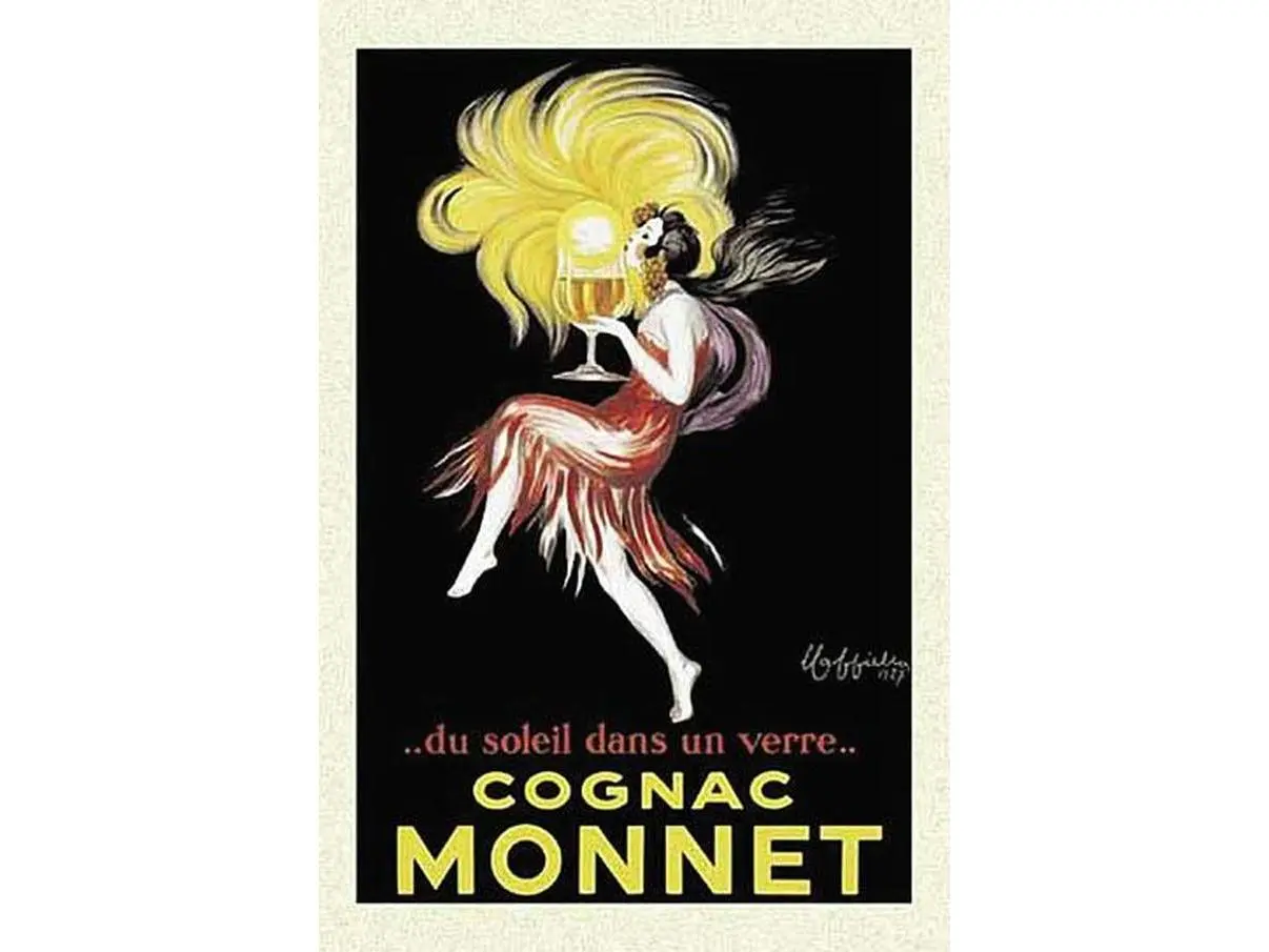 Hot Stuff 2128-16x20-VA Cognac Monet Poster