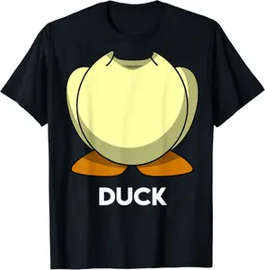 Duck Halloween Couple Friend Group Costume T-Shirt - Tomasleza Shop 45B07HXDPS9N