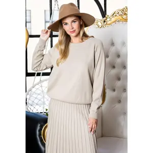 Sandy Stretch Knitted Sweater