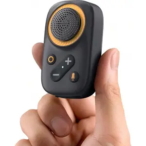 Wearable Bluetooth Speaker, 5.4 Clip On Wireless Speaker with Mic, TWS Function, 12Hrs Playtime, IPX5 Waterproof, Mini Portable Speakers for Outdoor Working, Biking, Running Audio Smartphone Charging Case Cleaning Kit ear headphone immersive premium sound
