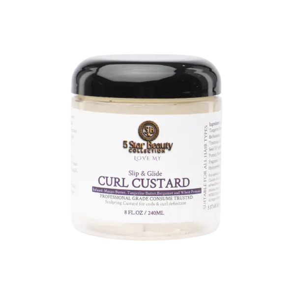 5 Star Beauty Collection - Slip & Glide CURL DEFINING CUSTARD