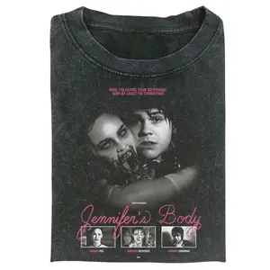 Jennifer's Body Vintage Graphic Tee, Meg@n Fox Horror Movie T-shirt, Slasher Film Shirt, 2000s Teen Horror Graphic Tee, Jennifer's Body Poster Tee, Classic Horror Movie Shirt, Gift for Men Women, Crew Neck T-shirt, Trending T-shirt