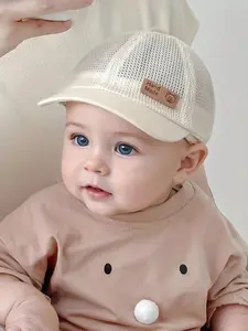 Baby Sun Protection Baseball Cap, Summer Breathable Mesh Kids Hat for 6–24 Months, Cute Toddler Sun Hat for Outdoor Travel, Beach, Party & Daily Wear UV Protection Cap summerwins