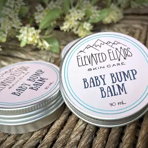 Baby Bump Balm for Preventing/Eliminating Stretch Marks & Scarring