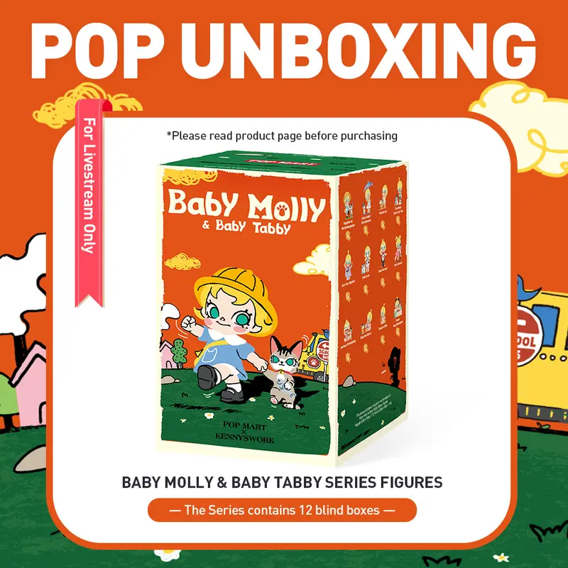 unboxing - Baby Molly & Baby Tabby Series Figures