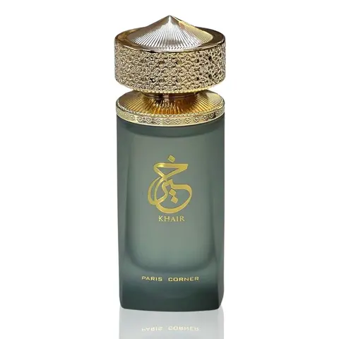 Paris Corner Khair EDP 3.4 Fl Oz Timeless Unisex Fragrance with Davana Italian Bergamot & Pink Pepper for Long Lasting Elegant Scent Experience